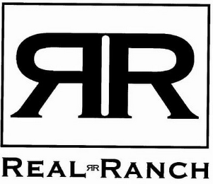 RR REAL RR RANCH logo