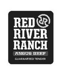 RR RED RIVER RANCH ANGUS BEEF GUARANTEED TENDER logo