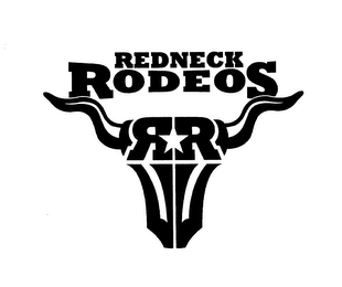 RR REDNECK RODEOS logo