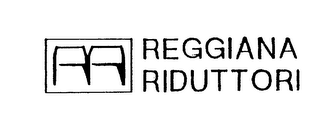 RR REGGIANA RIDUTTORI logo