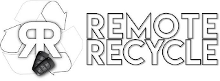 RR REMOTE RECYCLE logo