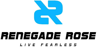 RR RENEGADE ROSE LIVE FEARLESS logo