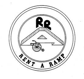RR RENT A RAMP logo