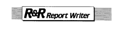 R&R REPORT WRITER logo