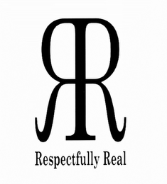 RR RESPECTFULLY REAL logo