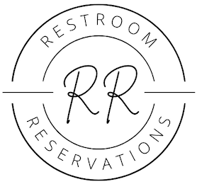 RR RESTROOM RESERVATIONS logo