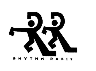 RR RHYTHM RADIO logo