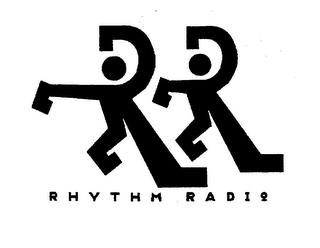 RR RHYTHM RADIO logo