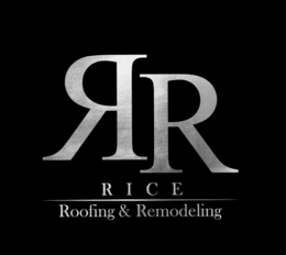 RR RICE ROOFING & REMODELING logo