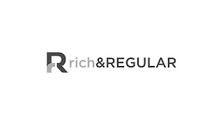 RR RICH & REGULAR logo