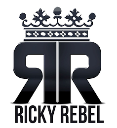 RR RICKY REBEL logo