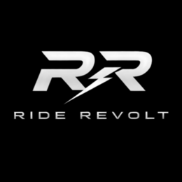 RR RIDE REVOLT logo