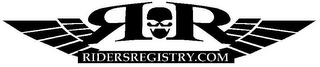RR RIDERSREGISTRY.COM logo