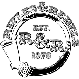 R&R RIFLES & REBELS EST. 1979 logo