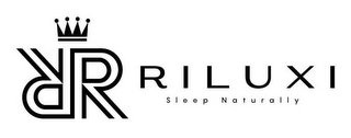 RR RILUXI SLEEP NATURALLY logo