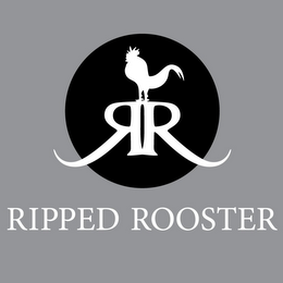 RR RIPPED ROOSTER logo