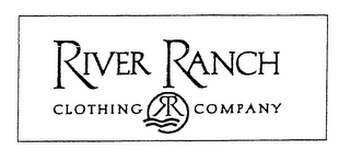 RR RIVER RANCH CLOTHING COMPANY logo