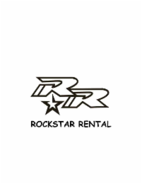 RR ROCKSTAR RENTAL logo
