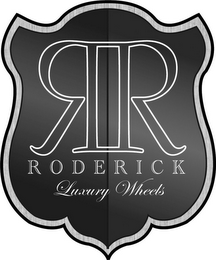 RR RODERICK LUXURY WHEELS logo