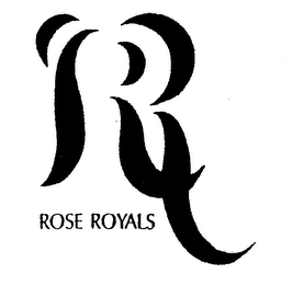 RR ROSE ROYALS logo
