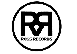 RR ROSS RECORDS logo