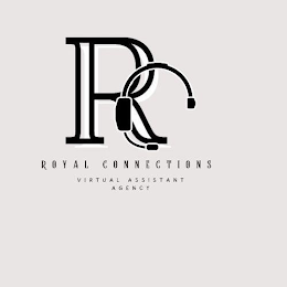RR ROYAL CONNECTIONS VIRTUAL ASSISTANT AGENCY logo