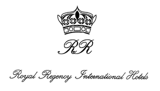 RR ROYAL REGENCY INTERNATIONAL HOTELS logo