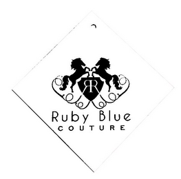 RR RUBY BLUE COUTURE logo
