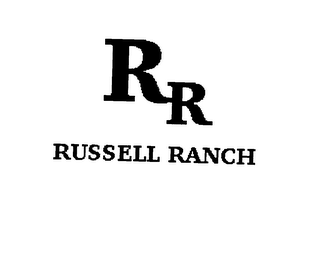 RR RUSSELL RANCH logo