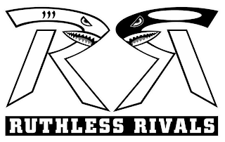 RR RUTHLESS RIVALS logo