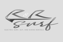 R&R SURF ELECTRIC SURF, SUP, AND KAYAK RENTALS logo