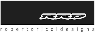 RRD ROBERTORICCIDESIGNS logo