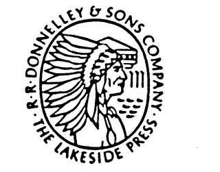 R.R.DONNELLEY & SONS COMPANY.THE LAKESIDE PRESS. logo