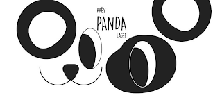 RREY PANDA LAGER logo