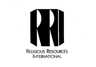 RRI RELIGIOUS RESOURCES INTERNATIONAL logo