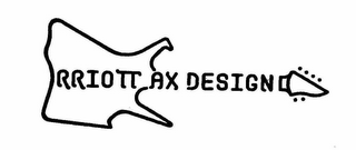 RRIOTT AX DESIGN logo
