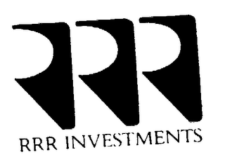 RRR INVESTMENTS logo