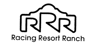 RRR RACING RESORT RANCH logo