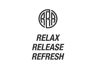 RRR RELAX RELEASE REFRESH logo