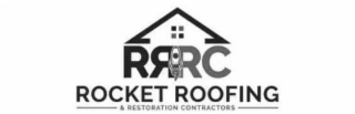 RRRC ROCKET ROOFING & RESTORATION CONTRACTORS logo
