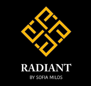 RRRR RADIANT BY SOFIA MILOS logo