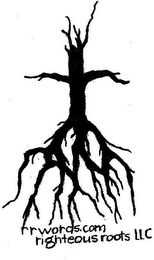 RRWORDS.COM RIGHTEOUS ROOTS LLC logo