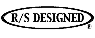 R/S DESIGNED logo