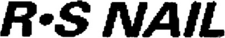 R·S NAIL logo