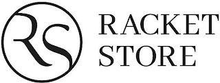 RS RACKET STORE logo