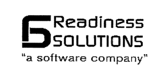 RS READINESS SOLUTIONS "A SOFTWARE COMPANY" logo