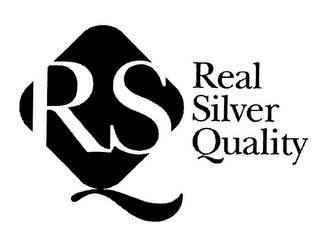 RS REAL SILVER QUALITY logo