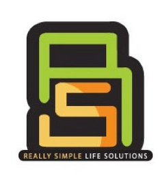 RS REALLY SIMPLE LIFE SOLUTIONS logo