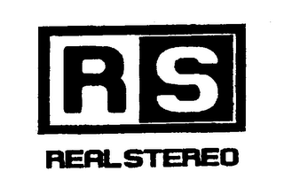 RS REALSTEREO logo