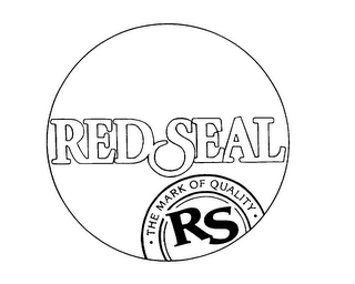 RS RED SEAL THE MARK OF QUALITY logo